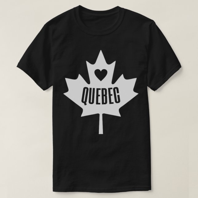 T-shirt Québec Canada (Design devant)