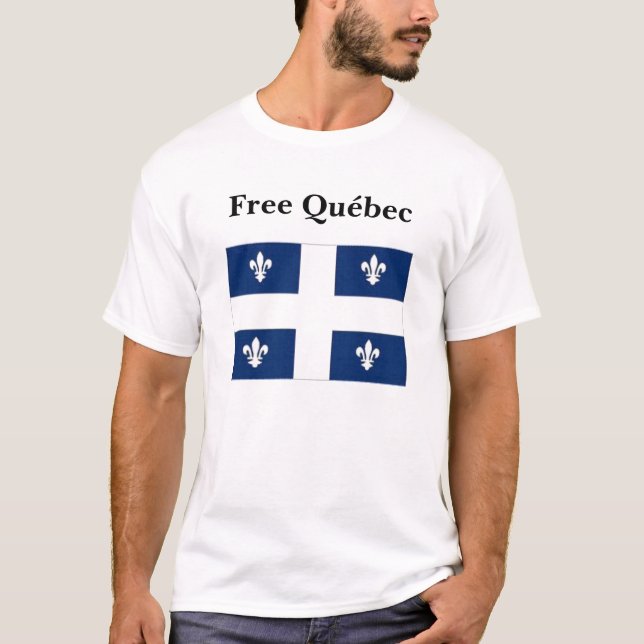 T-shirt Québec libre (Devant)