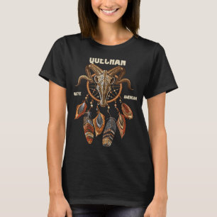 T-shirt Quechan American Indian Tribe Crâne crâne ram Dreu