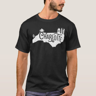 T-shirt Queen City 704 Shop Charlotte North Carolina State