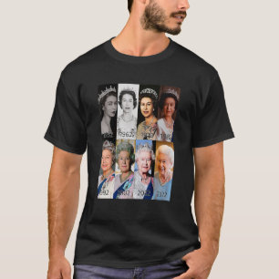 T-shirt Queen Elizabeths Platinum Jubilé 70 ans Celebra