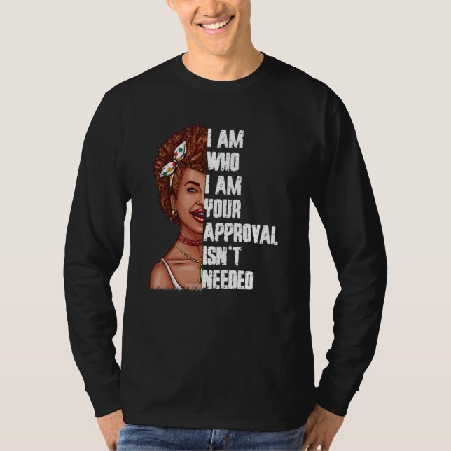 T-shirt Queen Lady Curly Black Natural Afro African Americ (Devant)