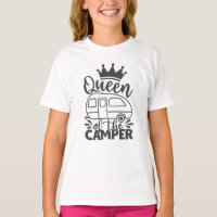 Queen Of The Camper Drôle Citation Camping Dit :