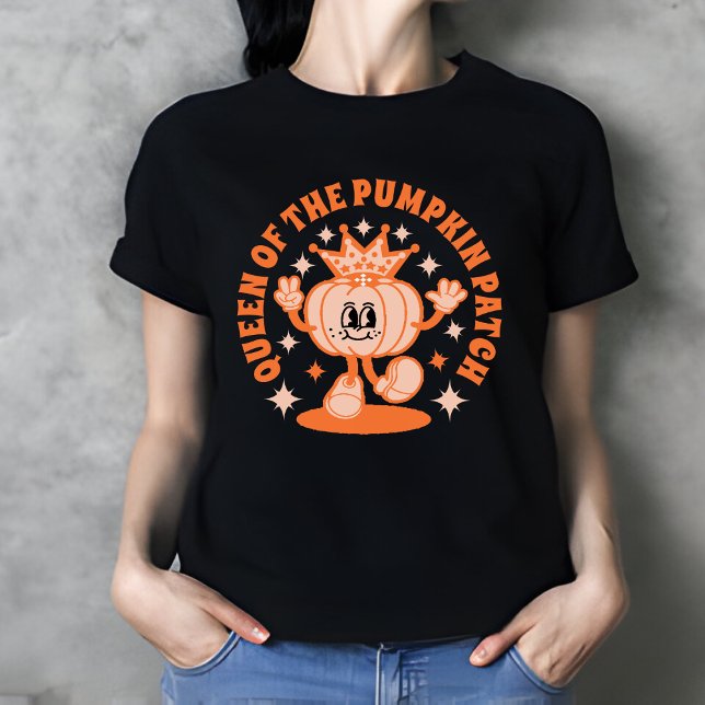 T-shirt Queen Of The Citrouille Patch (Créateur téléchargé)