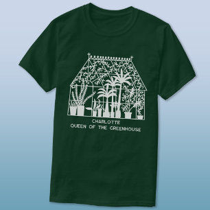 T-shirt Queen of the Greenhouse Jardinage personnalisé