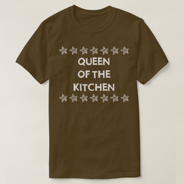 T-shirt Queen Of The Kitchen (Design devant)