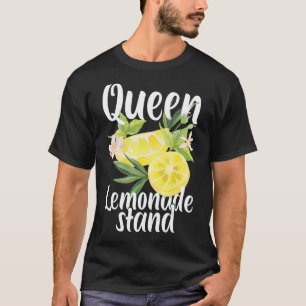 T-shirt Queen Of The Lemonade Stand Lemon Juice Citrus Fou