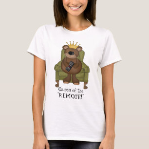 T-shirt Queen Of The Remote