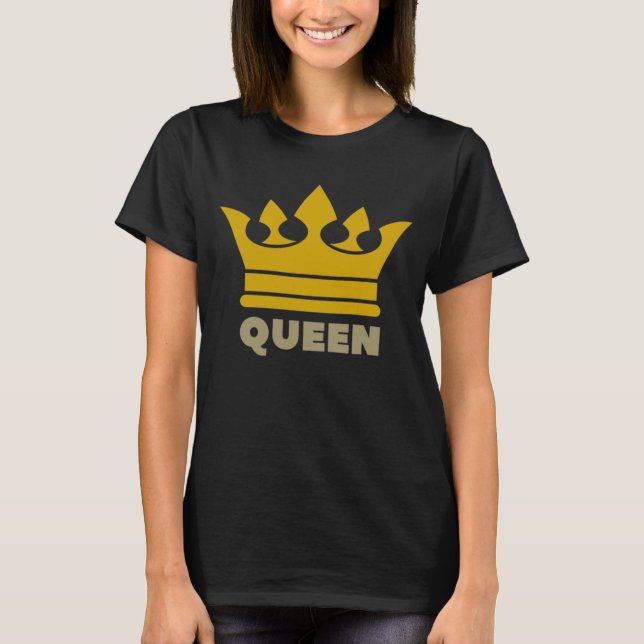 T-shirt Queen Women Basic (Devant)