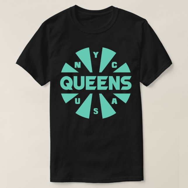 T-shirt Queens NYC 3 (Design devant)