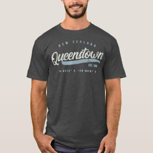 T-shirt Queenstown Nouvelle-Zélande