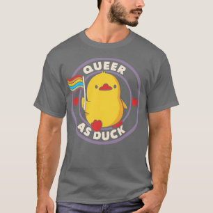 T-shirt Queer as Duck Pride par Tobe Fonseca