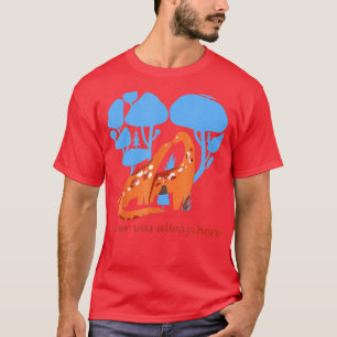 T-shirt Queer Était Toujours Ici Dinosaur LGB Gay