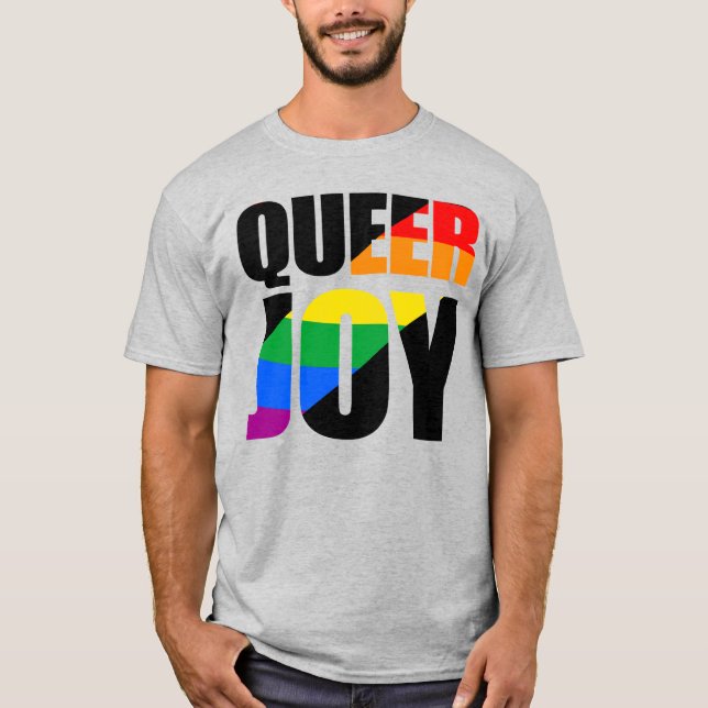 T-shirt Queer Joy (Devant)