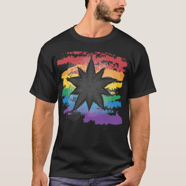T-shirt Queer Pride - Ansteorra (Devant)