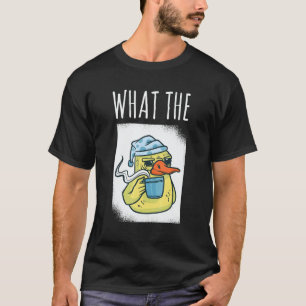 T-shirt Quel Canard Canard Matin Grouch Café Caoutchouc Du