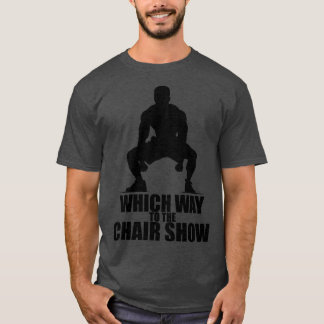 T-shirt Quel chemin pour la chaise de Brawl Alabama Affich