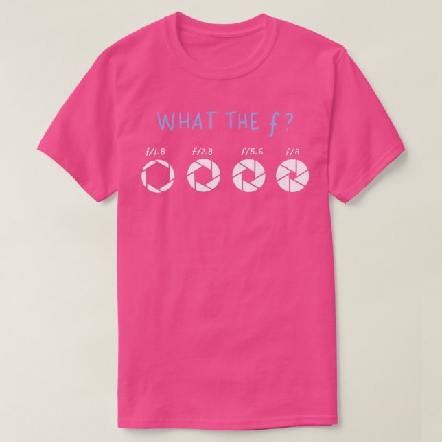 T-shirt Quel Don De Photographe Amusant F (Design devant)
