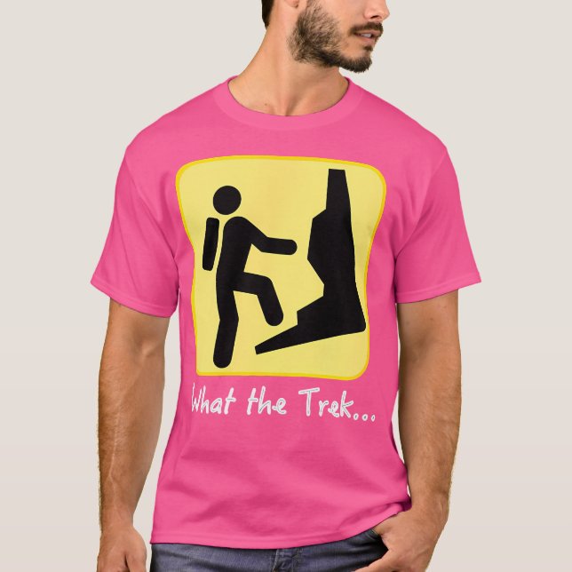 T-shirt Quel Don De Randonnée Funny Trek Pour Camp De Voya (Devant)