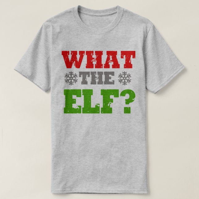 T-SHIRT QUEL ELF (Design devant)