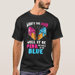T-shirt Quel est le genre Scoop Reveal Glace Cream Party P