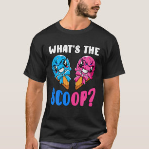 T-shirt Quel est le genre Scoop Reveal Party Ice Cream Pin