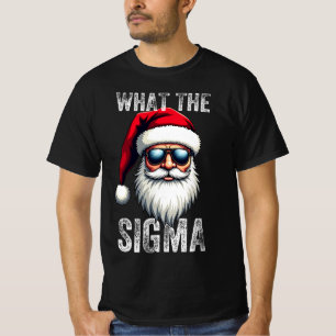 T-shirt Quel est le Sigma Santa Funny Christmas Meme Xmas