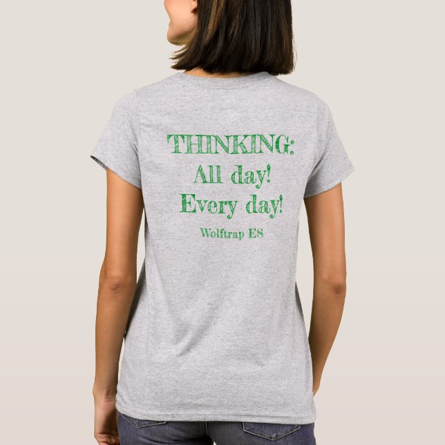 T-shirt Quel est votre special ? PENSÉE (Dos)