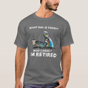 T-shirt Quel jour est aujourd'hui qui s'intéresse Je suis 