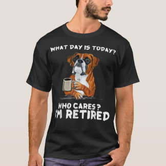 T-shirt Quel jour sommes-nous aujourd'hui qui s'en soucie 