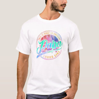 T-shirt Quel Magnifique Papa Drôle Ressemble À Tie Dye 5