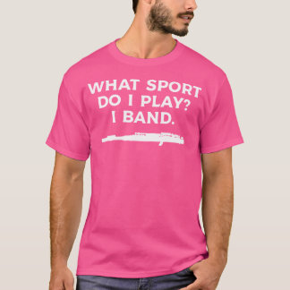 T-shirt Quel Sport Jouer I Bande Flûte Flûte