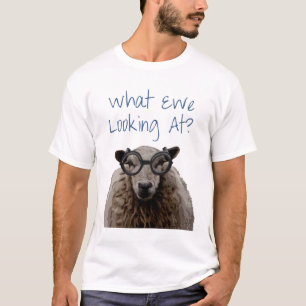 T-shirt Quelle brebis regardant