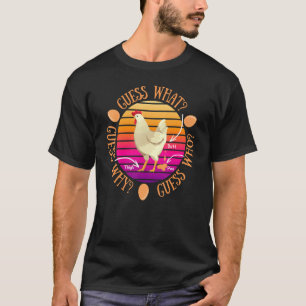 T-shirt Quelle cuisse de poule à boutons de poule