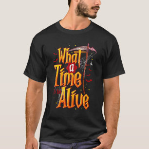 T-shirt Quelle époque pour être vivant Faucheur Faux Cos