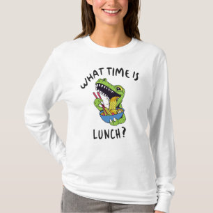 T-shirt Quelle heure est le déjeuner