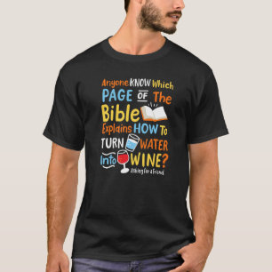 T-shirt Quelle Page De La Bible Explique Comment Transform