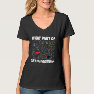 T-shirt Quelle partie de Don't you Understanding Funny Mat