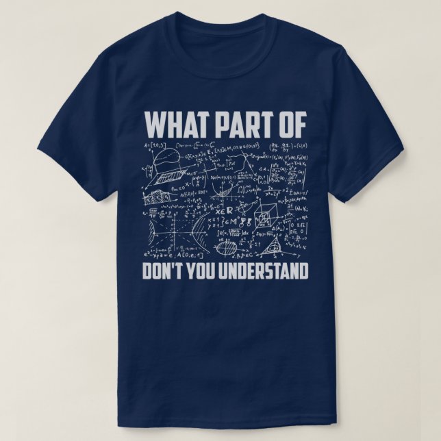 T-shirt Quelle Partie De Donx27t Vous Comprenez Le Thé De  (Design devant)