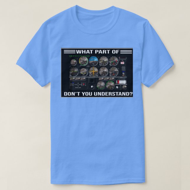 T-shirt Quelle partie de ne pas comprendre (Design devant)