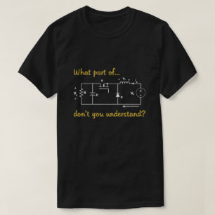 T-shirt Quelle partie de plan d'ingénierie vous ne