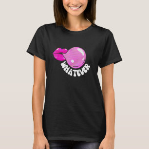 T-shirt Quelle Que Soit Les Lèvres De Pop Buble Gum Attitu