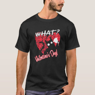 T-shirt Quelle Saint-Valentin Cœur Avec Chat Et Rose Chat