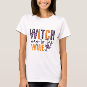 T-shirt Quelle voie vers le vin - Halloween