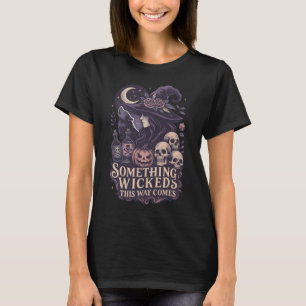T-shirt Quelque chose de méchant arrive cette sorcière Hal