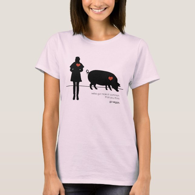 T-shirt Quelque chose en commun (Devant)
