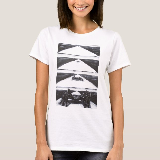 T-shirt Quelque chose mauvaise cette manière vient (l'art (Devant)