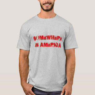 T-shirt Quelque part en Amérique