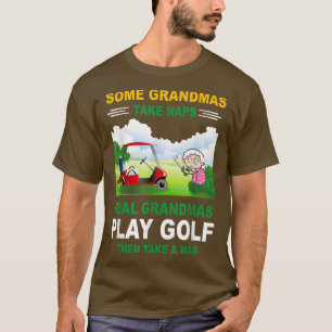 T-shirt Quelques Grandmas Prennent Des Naps Vérmantes Gran