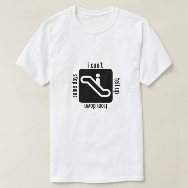 T-shirt Quelques jours (2 côtés) - Une chemise MisterP (Design devant)